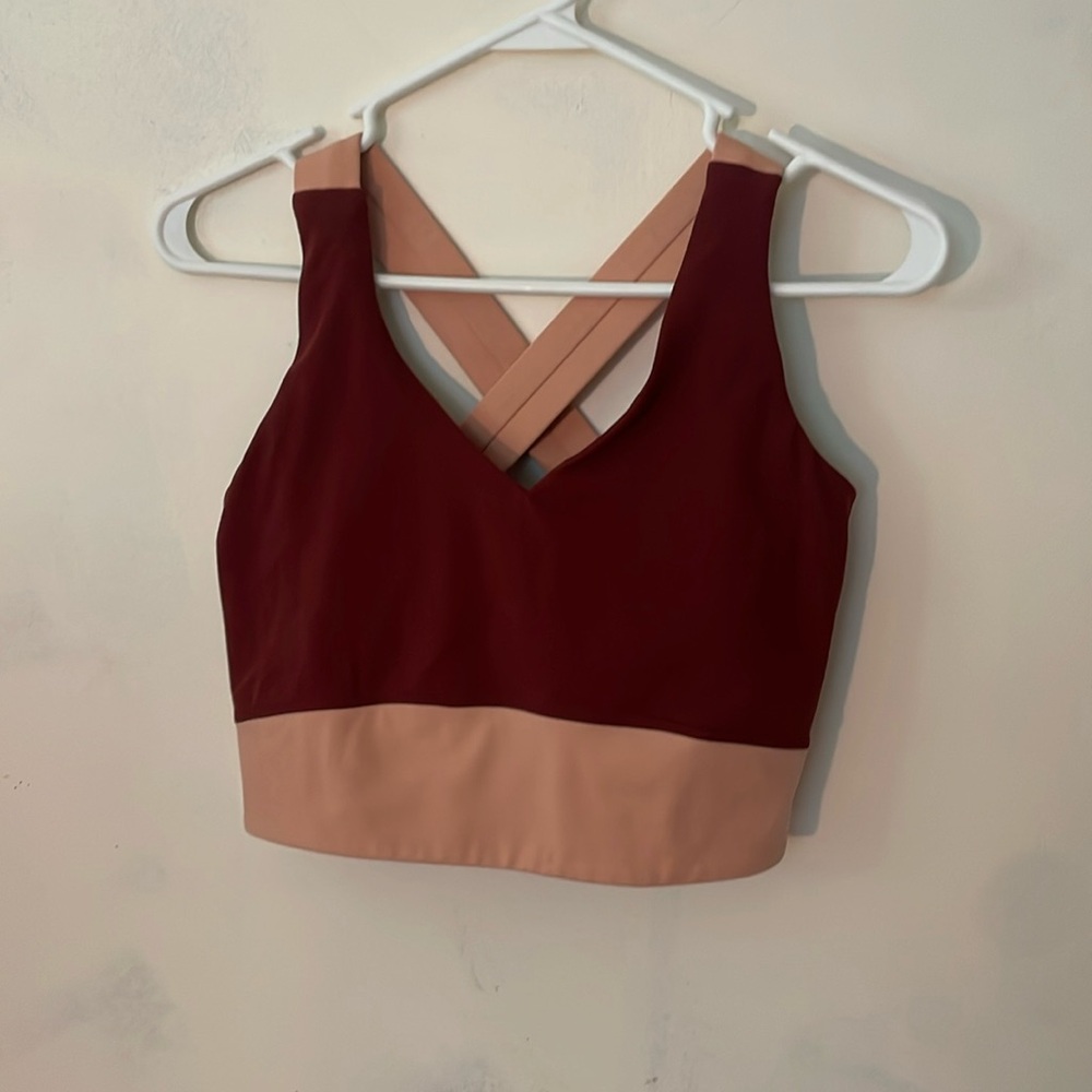 Two Tone Sports Bra Top